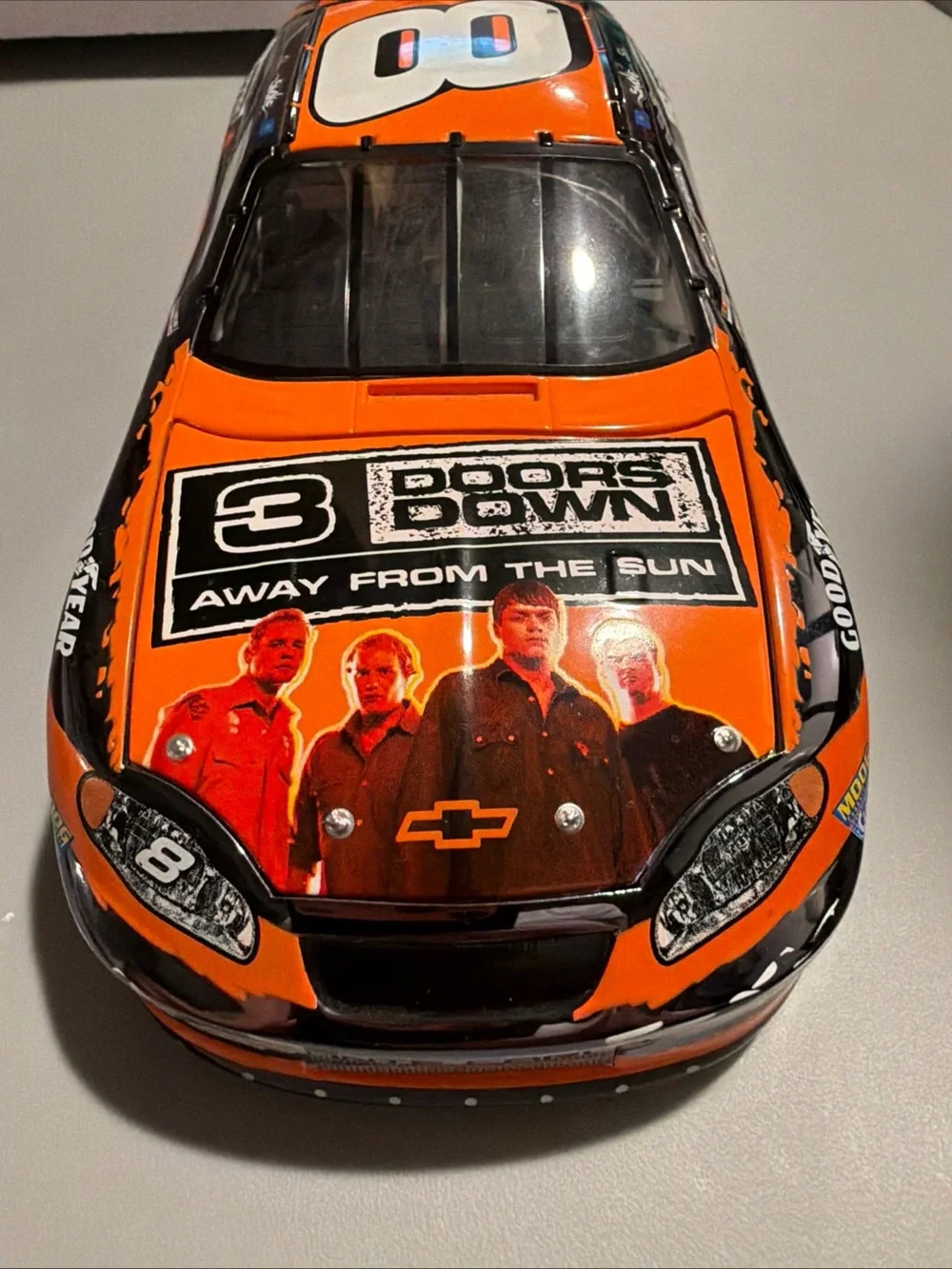 Race Fans Tony Stewart 2003 3 Doors Down Nascar 1/24 Diecast Action #8 Authentic